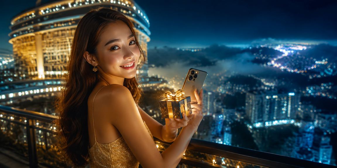 Pengguna Malaysia mengakses rm12 melalui telefon bimbit di Genting Highlands